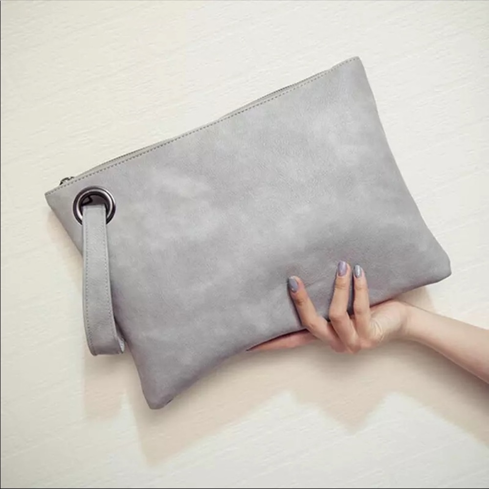 CHARLIZE Clutch, Grey